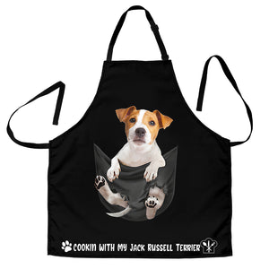 Jack Russell Terrier 3 Cookin' With Me Apron