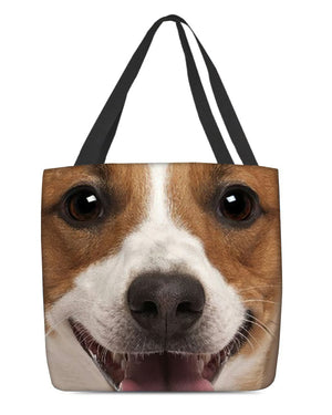 Jack Russell Terrier 3 Face-Cloth Tote Bag