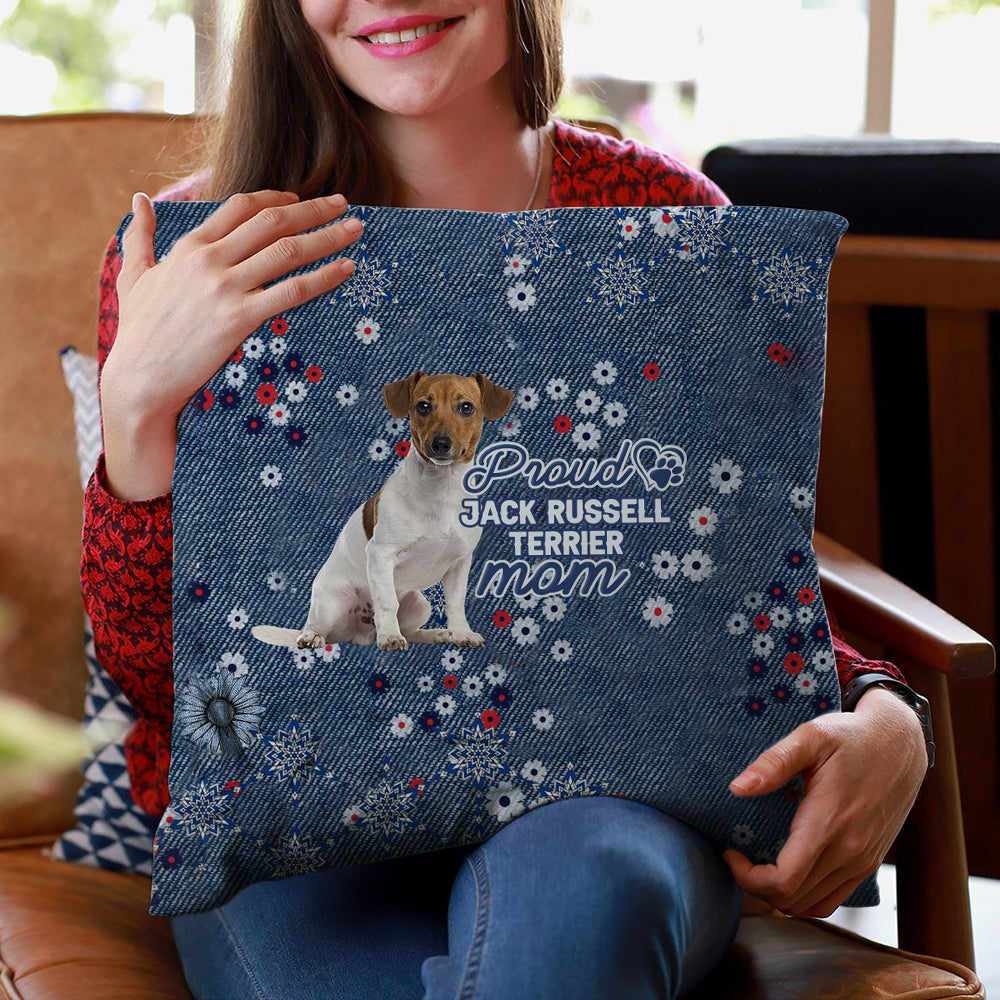 Jack Russell Terrier Pround Mom-Pillow Case