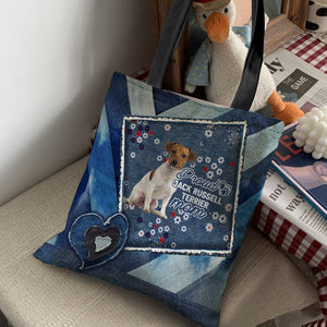 Jack Russell Terrier Pround Mom2-Cloth Tote Bag