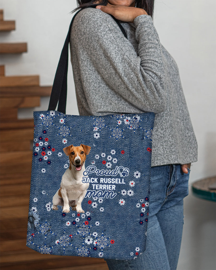 Jack Russell Terrier (2) Pround Mom-Cloth Tote Bag