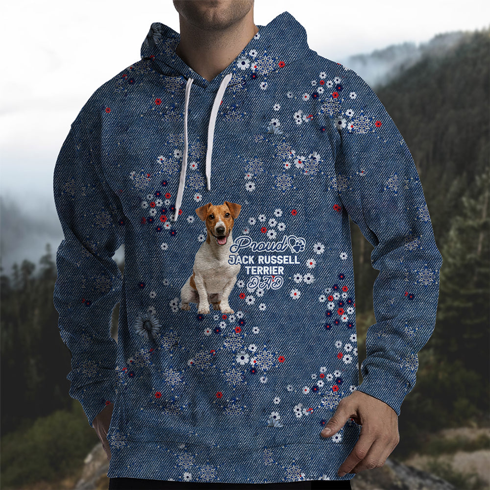 Jack Russell Terrier (2) Pround Mom-Hoodie