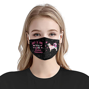 Just A Girl Who Loves Alaskan Malamutes EZ07 3107 Face Mask