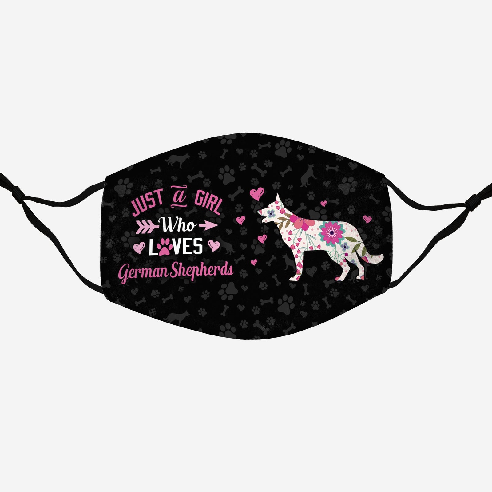 Just A Girl Who Loves German Shepherds EZ07 2807 Face Mask