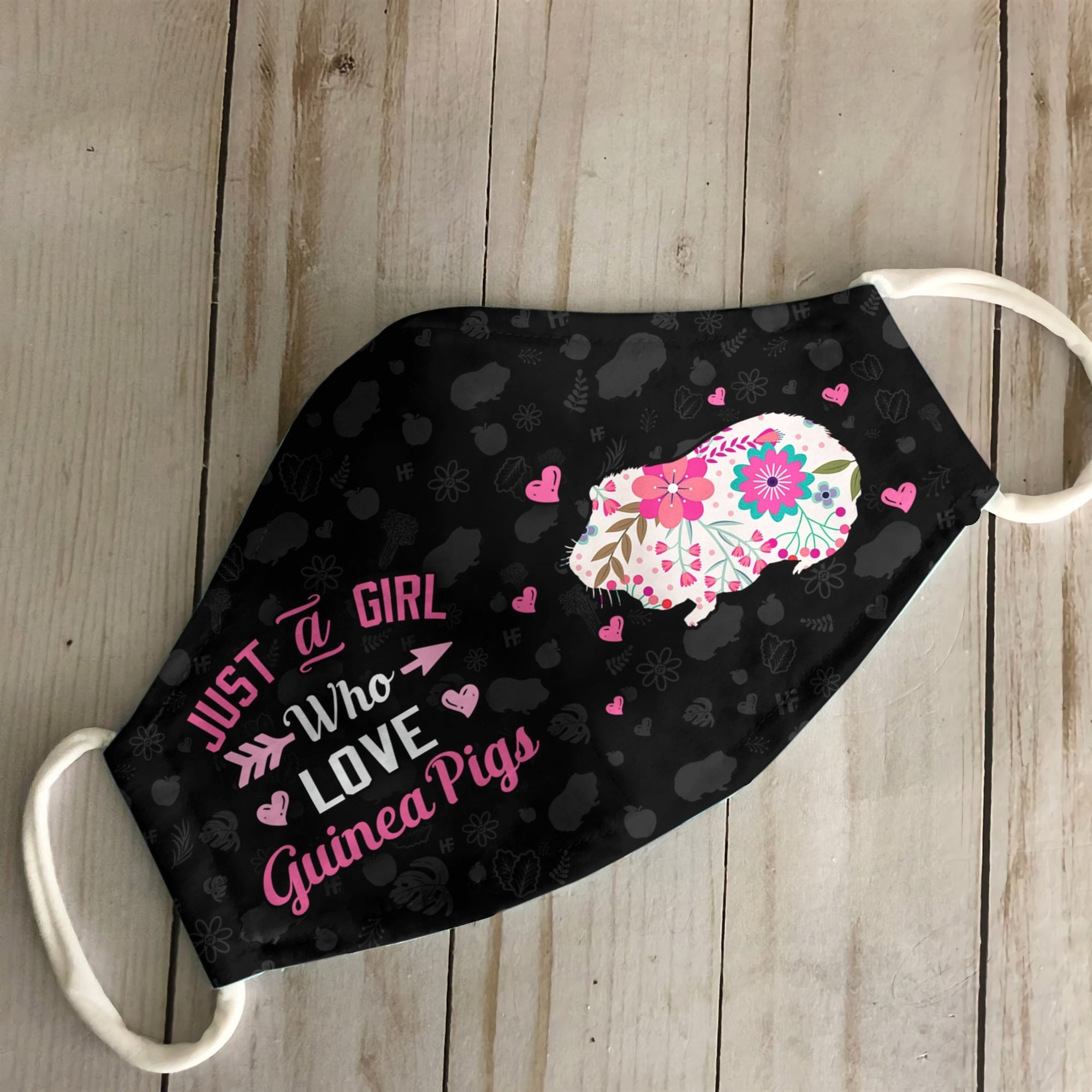 Just A Girl Who Loves Guinea Pigs EZ07 3107 Face Mask