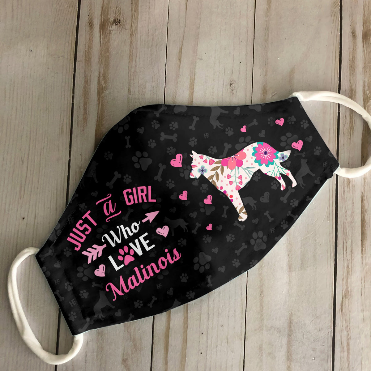 Just A Girl Who Loves Malinois EZ07 3107 Face Mask
