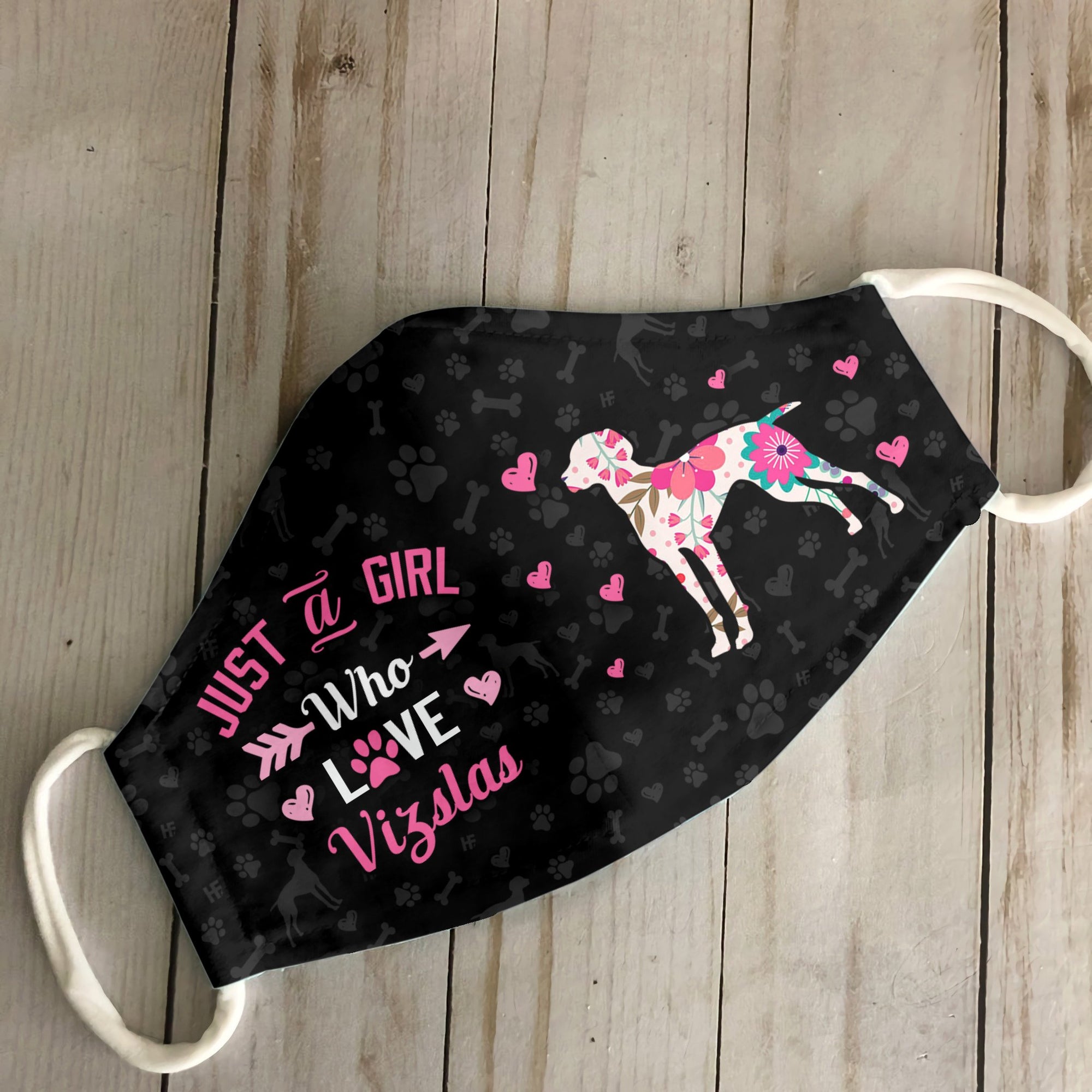 Just A Girl Who Loves Vizslas EZ07 3107 Face Mask