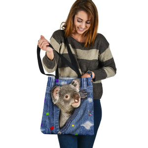 KOALA-The Rainbow-Cloth Tote Bag