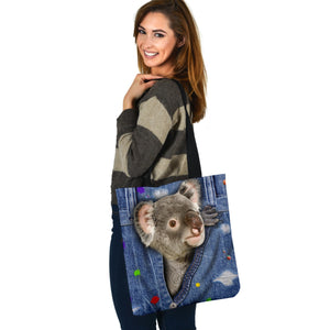 KOALA-The Rainbow-Cloth Tote Bag