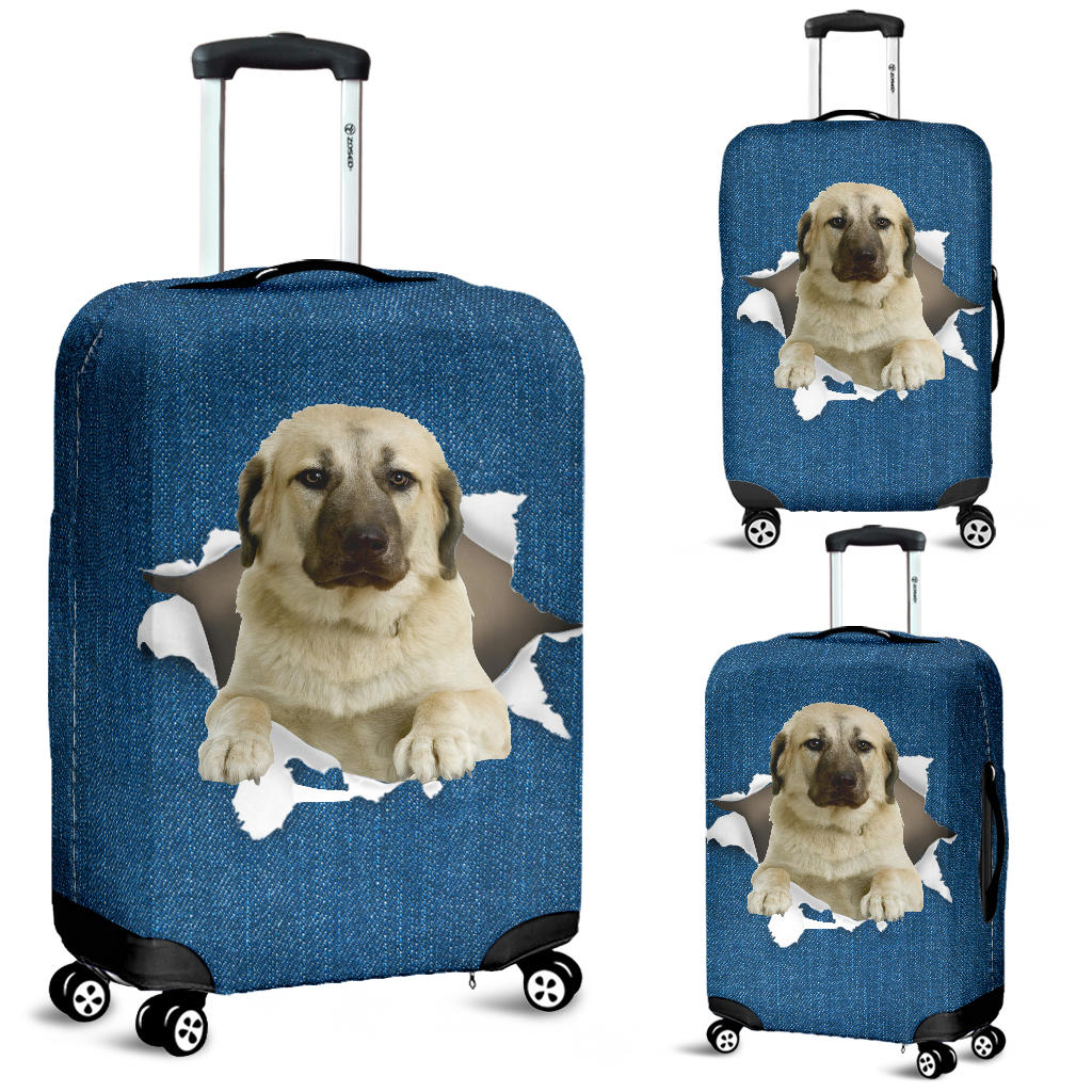Kangal Dog-Torn Paper Luggage Covers