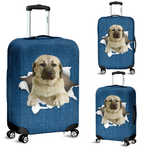 Kangal Dog-Torn Paper Luggage Covers