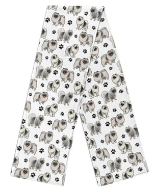Keeshond-Paw Dog Scarf