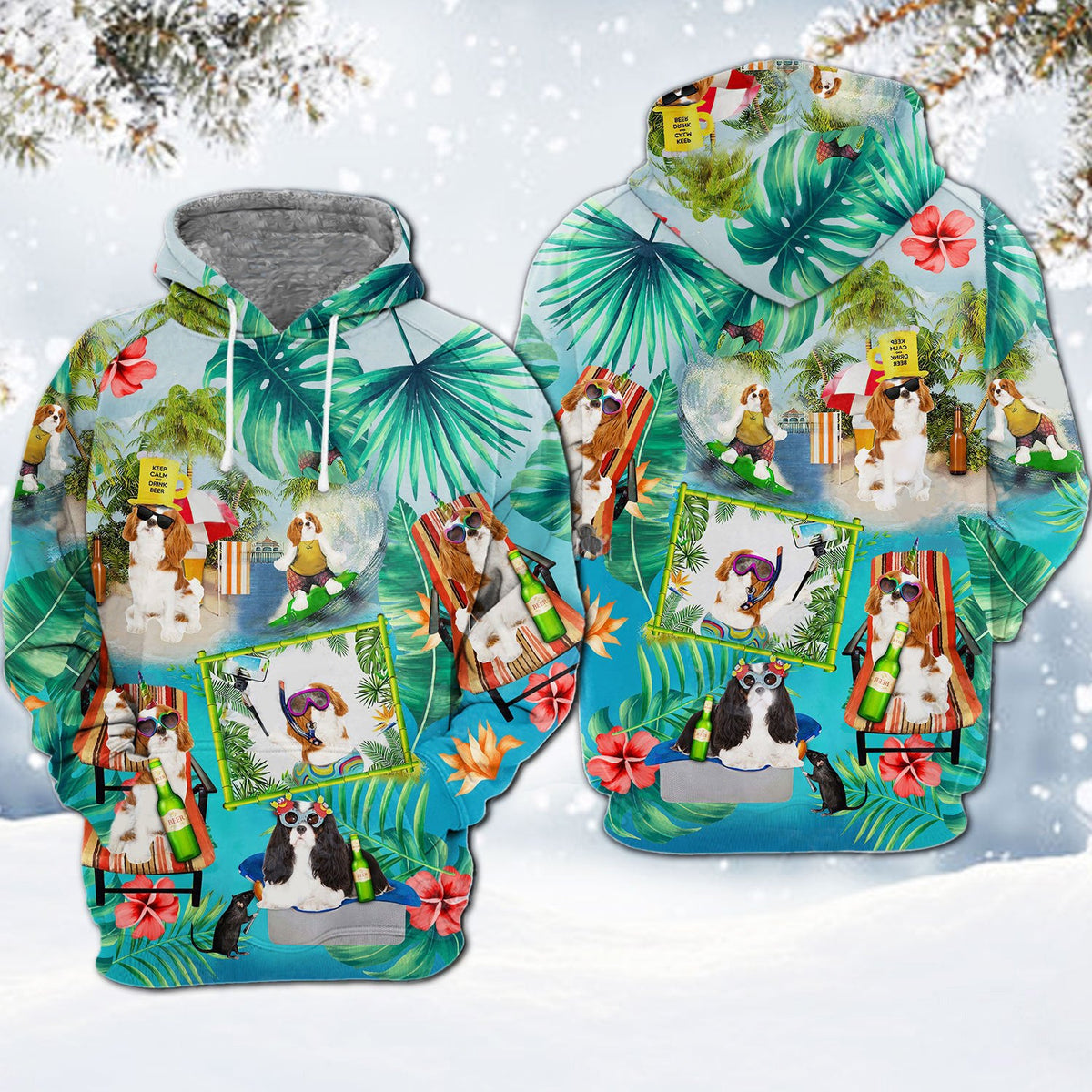 King Charies 1-Surfing Hoodie