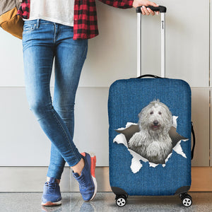 Komondor-Torn Paper Luggage Covers