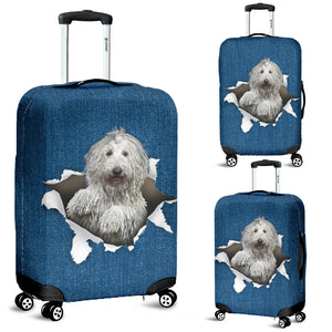 Komondor-Torn Paper Luggage Covers