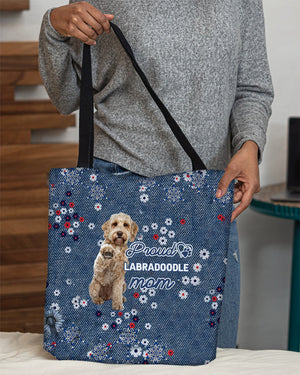 Labradoodle Pround Mom-Cloth Tote Bag