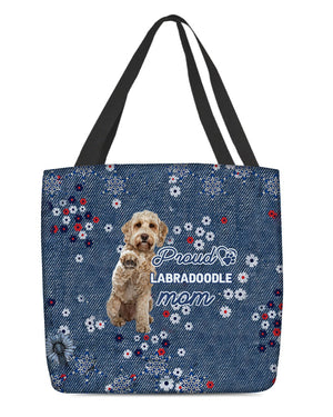 Labradoodle Pround Mom-Cloth Tote Bag