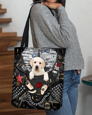 Labradoole-Rock Dog-Cloth Tote Bag