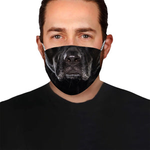 Labrador Face EZ03 1504 Face Mask