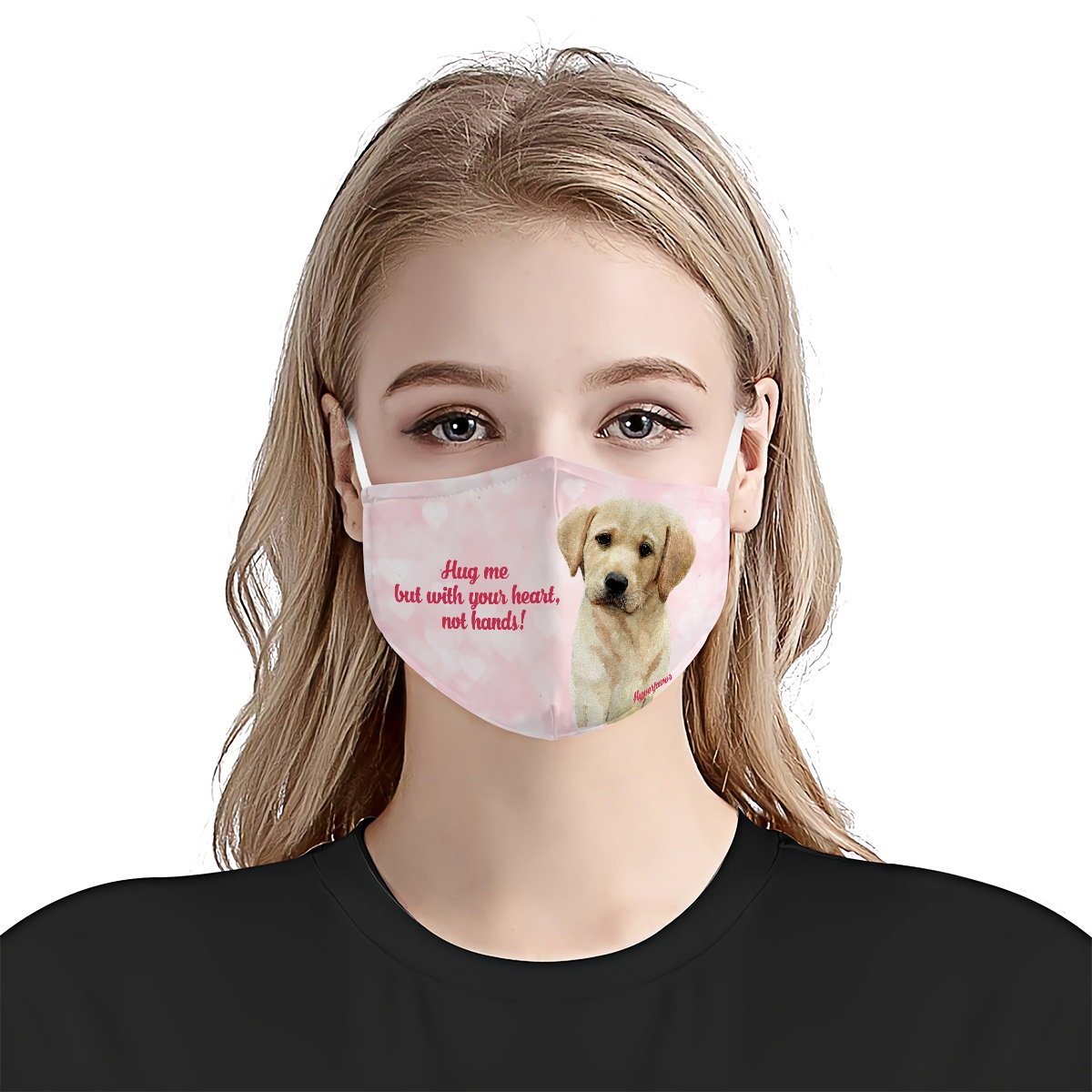 Labrador Retriever Hug Me EZ10 1504 Face Mask