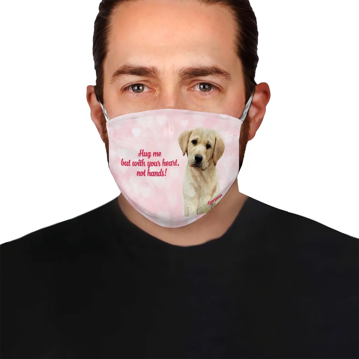 Labrador Retriever Hug Me EZ10 1504 Face Mask
