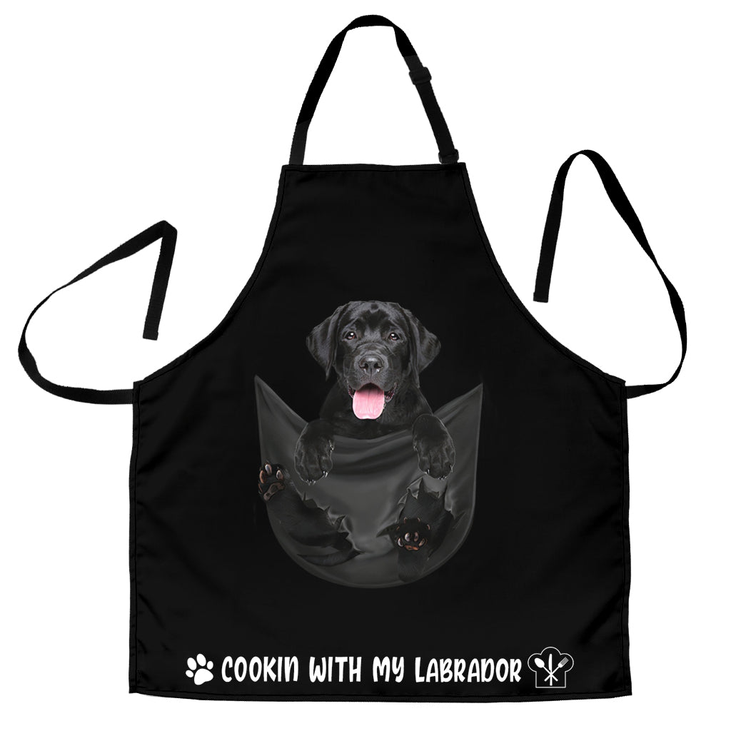 Labrador3 Cookin' With Me Apron