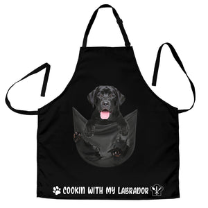 Labrador3 Cookin' With Me Apron