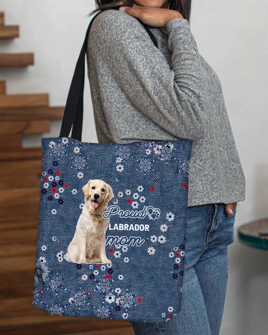 Labrador 3 Pround Mom-Cloth Tote Bag