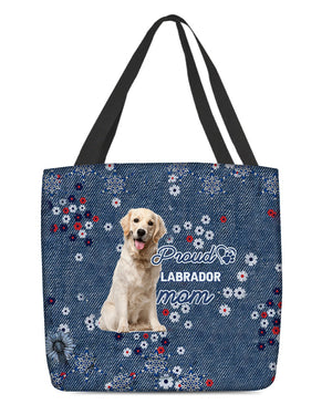 Labrador 3 Pround Mom-Cloth Tote Bag