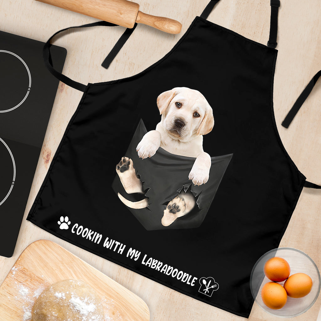 Labrador4 Cookin' With Me Apron