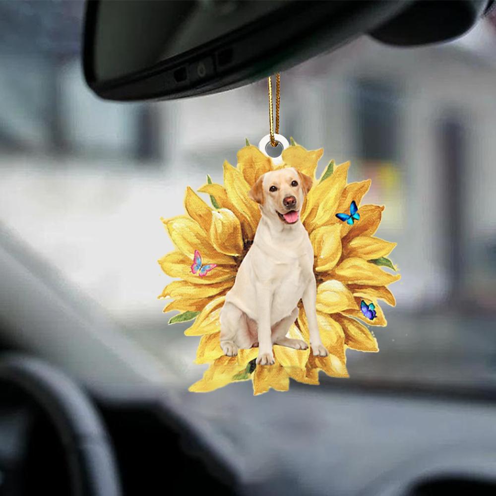 Labrador Retriever2-The Sunshine-Two Sided Ornament