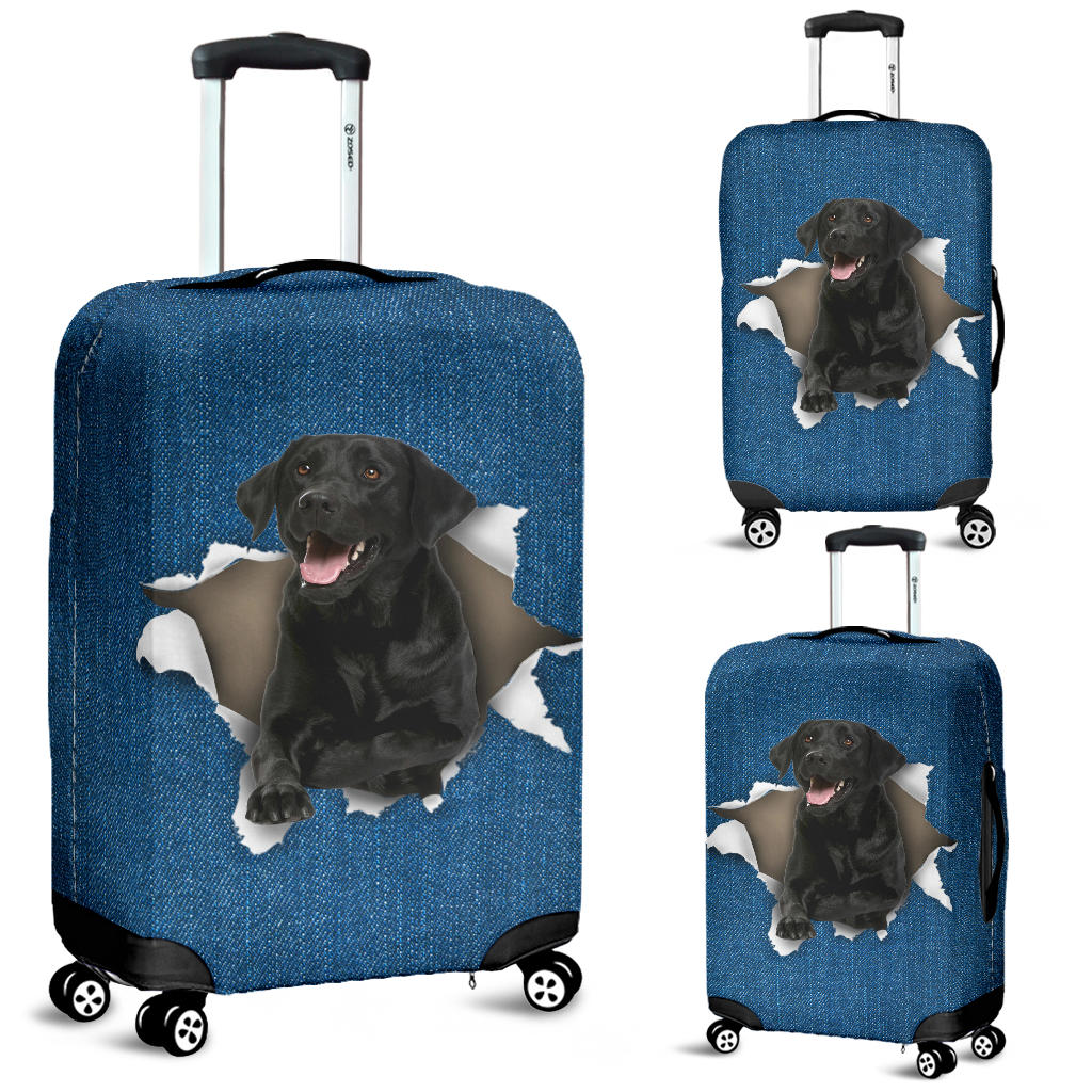 Labrador Retriever 2-Torn Paper Luggage Covers