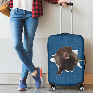 Labrador Retriever 3-Torn Paper Luggage Covers