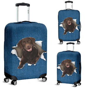 Labrador Retriever 3-Torn Paper Luggage Covers