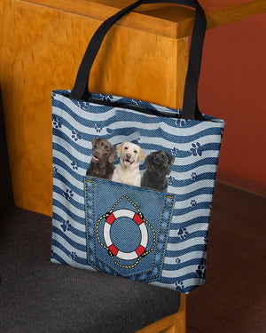 Labrador retriever n3 On Board-Cloth Tote Bag