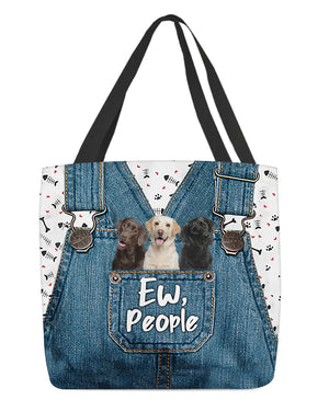 Labrador retriever n_3-EW people-Cloth Tote Bag