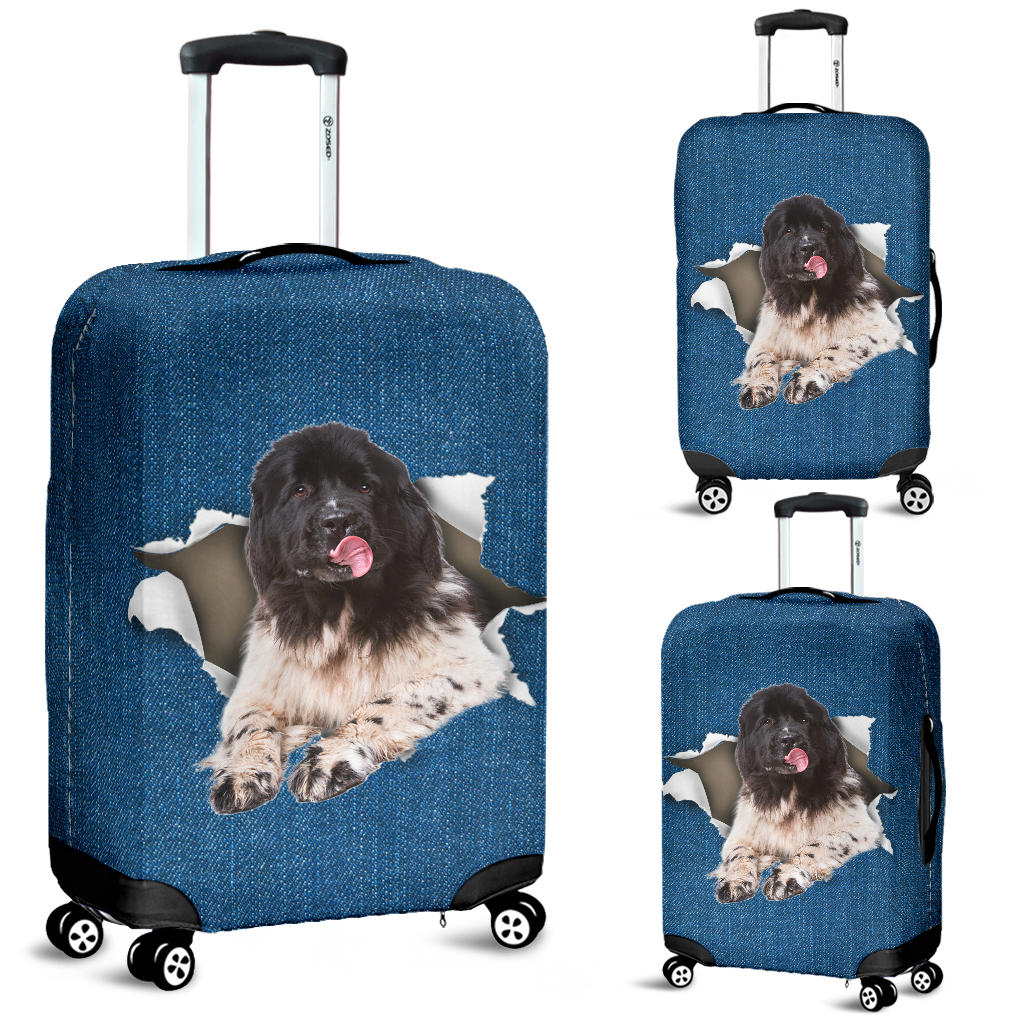 Landseer-Torn Paper Luggage Covers
