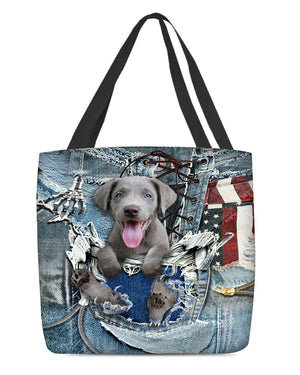 Lavado-Ripped Jeans-Cloth Tote Bag