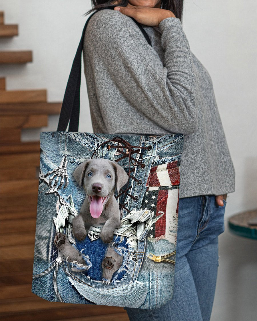 Lavado-Ripped Jeans-Cloth Tote Bag