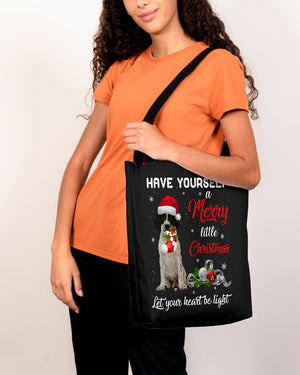 Little Christmas-English Springer Spaniel 2-Cloth Tote Bag