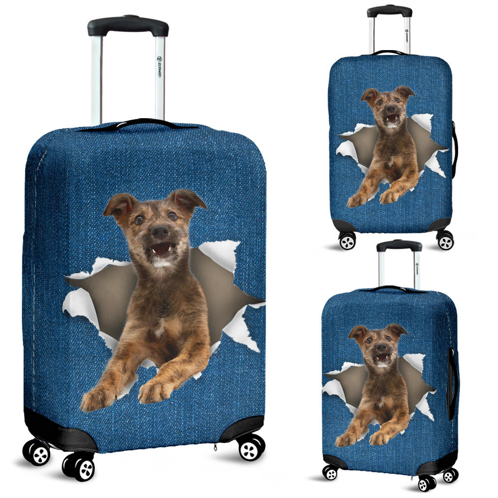 Lurcher-Torn Paper Luggage Covers
