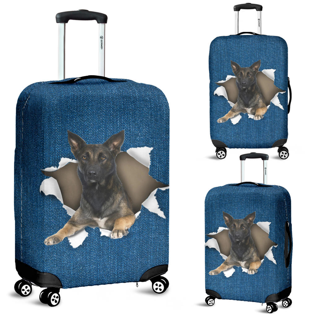 Malinois 2-Torn Paper Luggage Covers