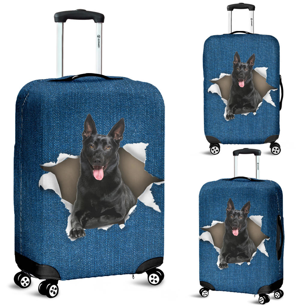 Malinois 3-Torn Paper Luggage Covers