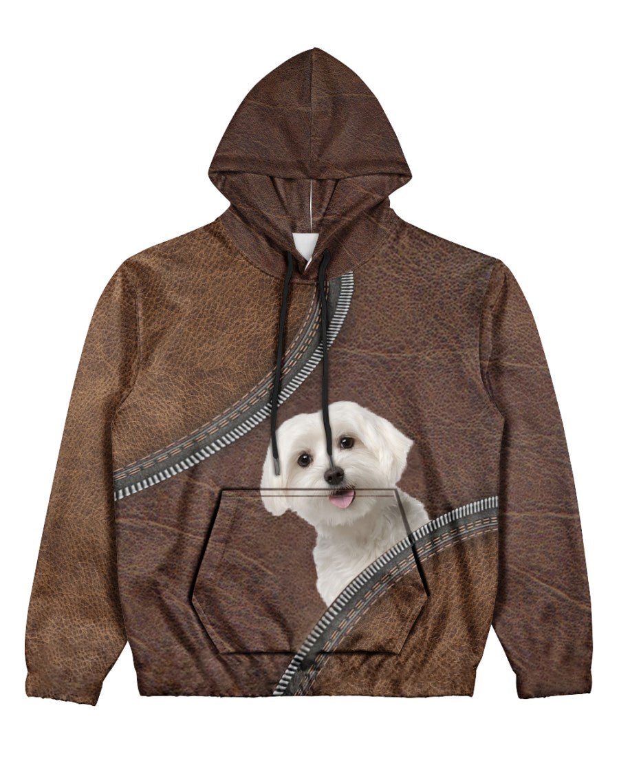 Maltese-Never Walk Alone Hoodie