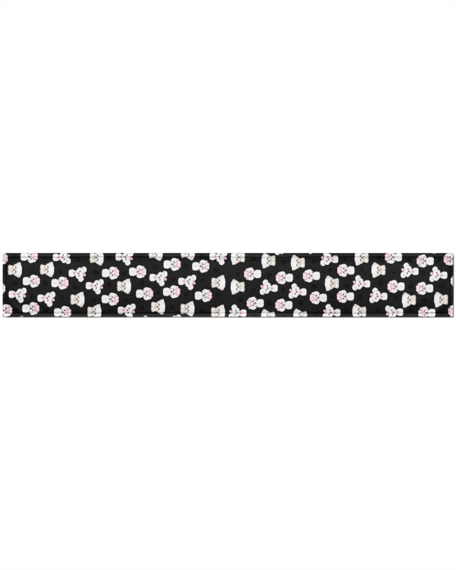 Maltese-Paw Dog Scarf