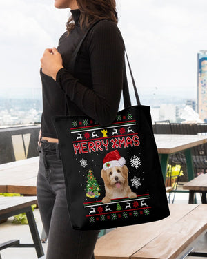 Merry Xmas-Havanese 3-Cloth Tote Bag