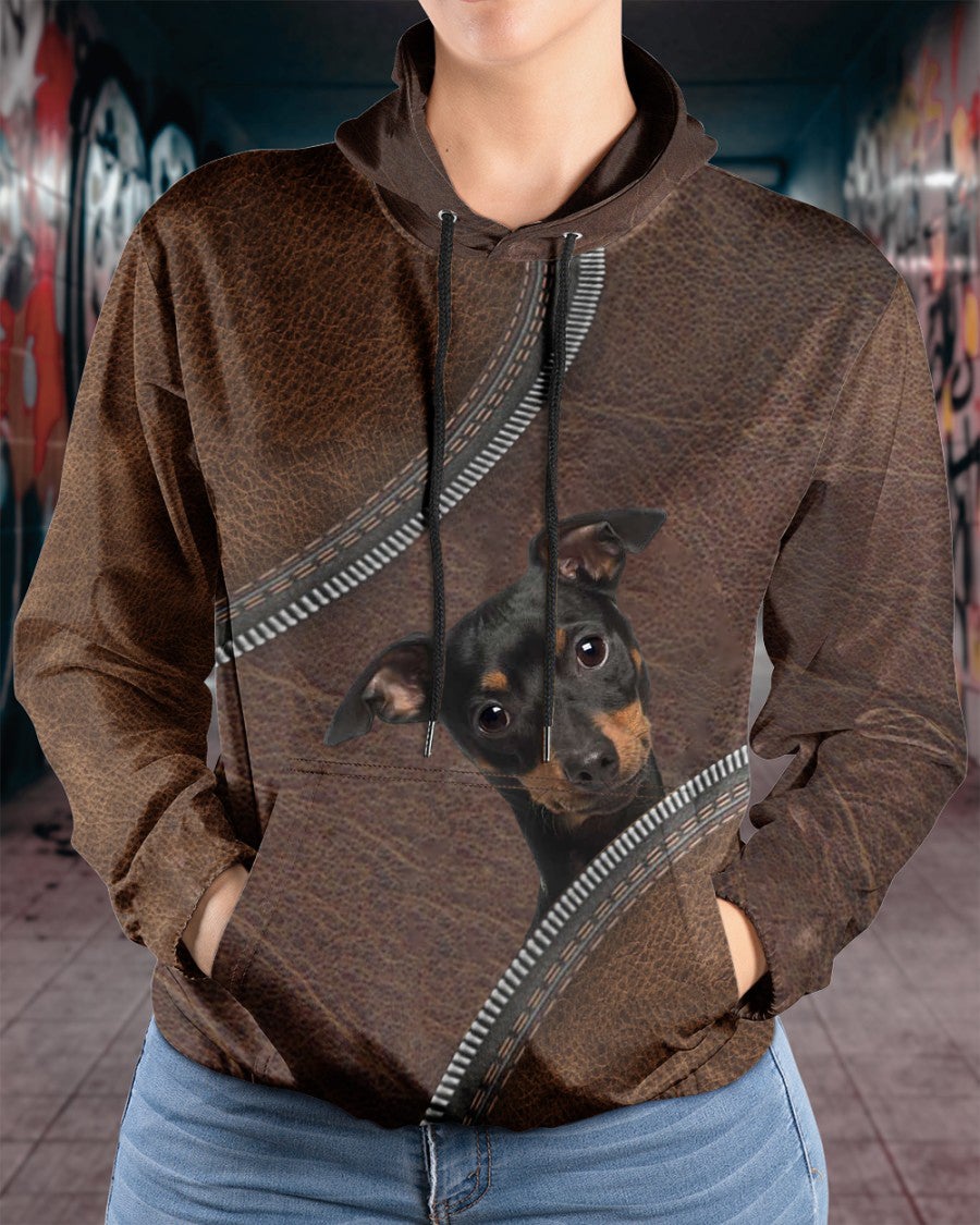 Miniature Pinscher 2-Never Walk Alone Hoodie