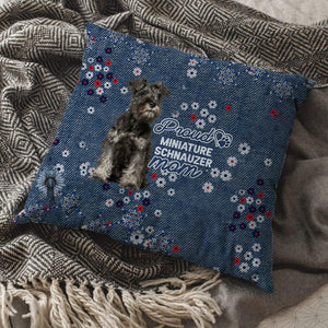 Miniature Schnauzer Pround Mom-Pillow Case