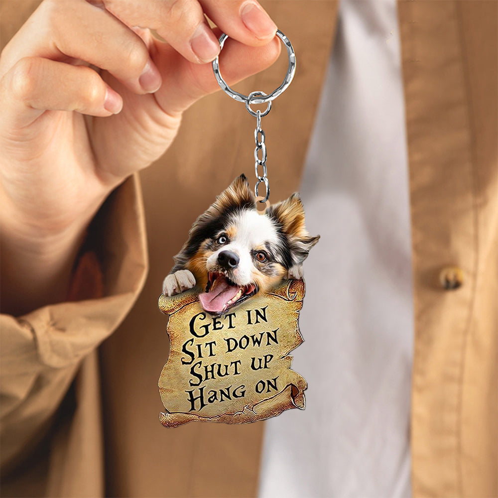 Miniature pinscher get in Miniature pinscher love Keychain