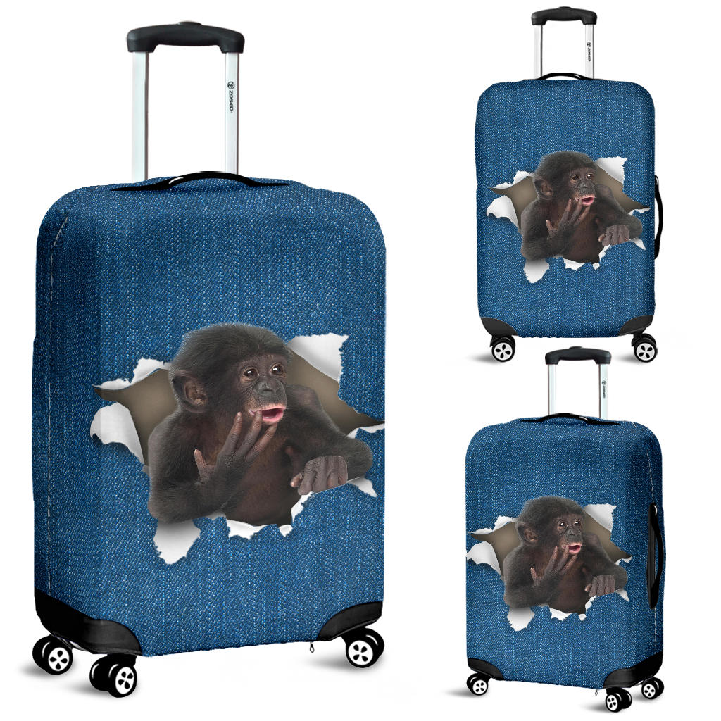 Monkey-Torn Paper Luggage Covers